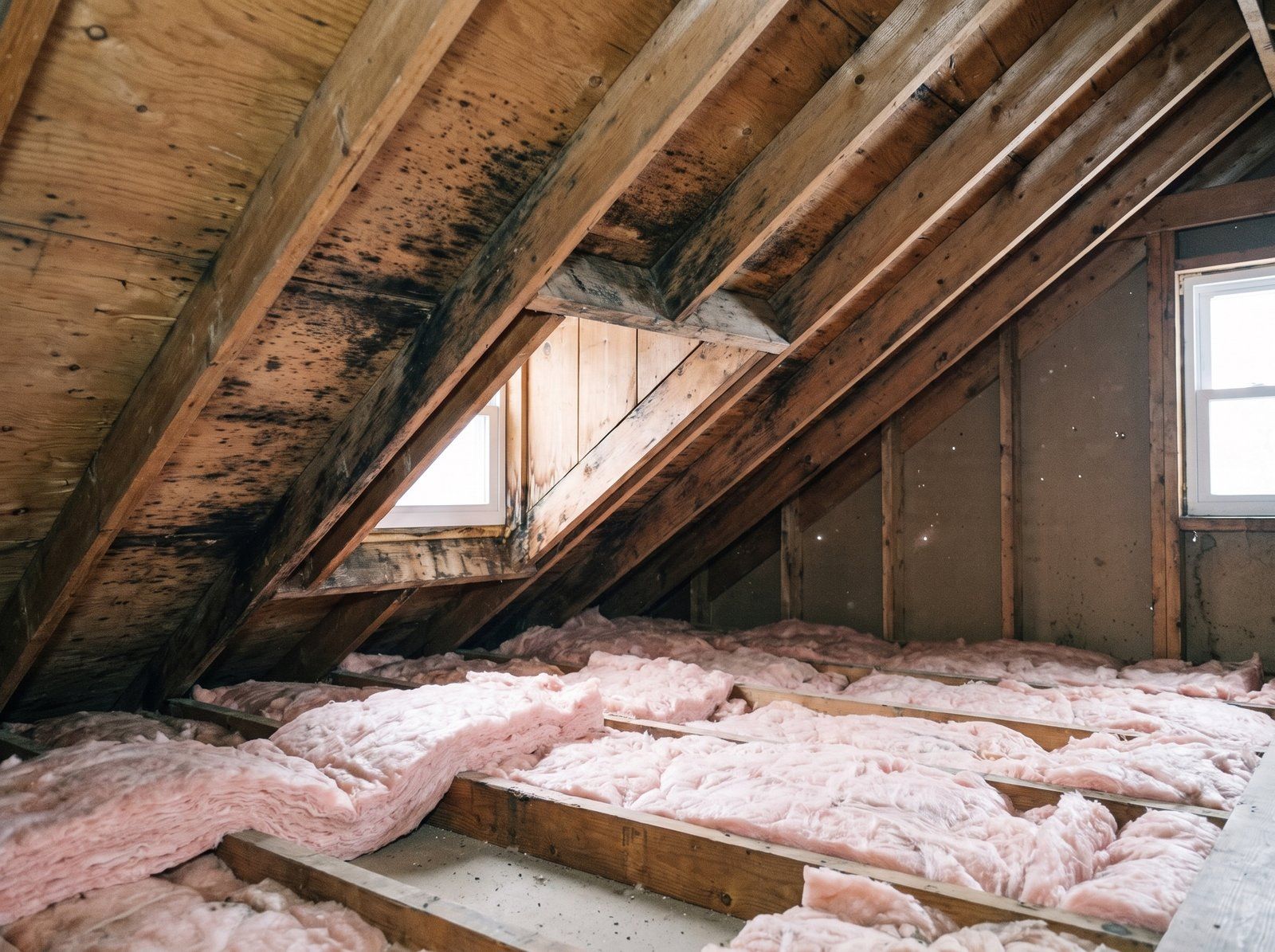 Attic Mold Removal Across New England — the problem we remediate